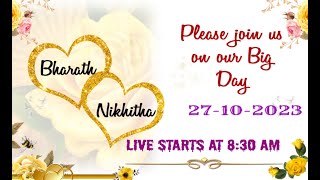 Bharath Weds Nikhitha