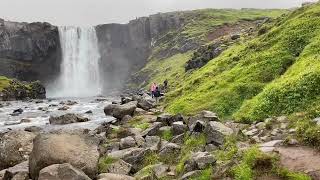 Gufu waterfall Iceland