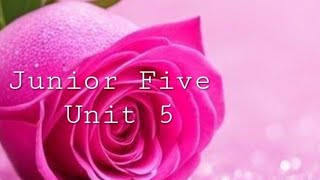 Junior Five Unit 5