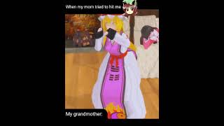 When my mom tried to hit me #东方project ＃touhou＃MMD