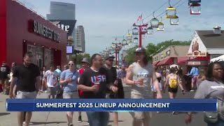 Artist lineup announced for Summerfest in Milwaukee