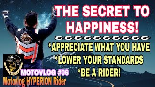 The Simple Secret To Happiness | #MOTOVLOG 06 #howtobehappy #motovlogphilippines #youtube #iamarider