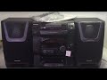 Panasonic SB-AK20 5 Disc Stereo System (2 Way 100W sound!)