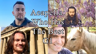 Acapella Battle: Which Bass Has The Best G1??