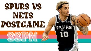 Spurs vs Nets | Recap + Reaction | SSPN Postgame