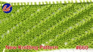 Koti Or Jacket Ki Bunai #660 | New Beautiful Knitting Pattern Designs