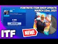 Fortnite Item Shop *NEW* BATTLE PASS ITEM IN SHOP!? [March 22nd, 2021] (Fortnite Battle Royale)