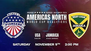 November 2024 Americas North World Cup Consolation Game - USA Pioneers vs Jamaica Reggie Warriors