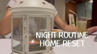 Night routine of a freelancer, Home reset, Me Time, Weekend cooking | Living in your own time zone