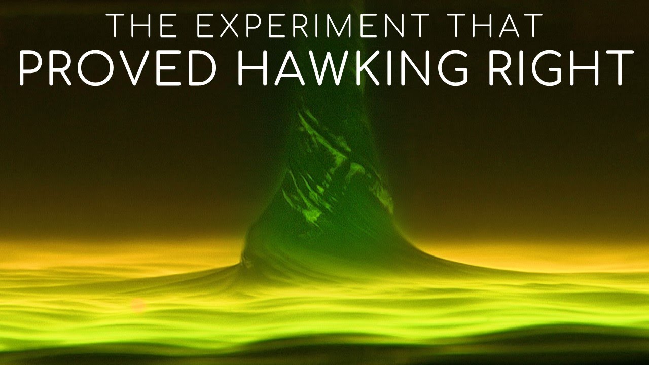 Sonic Black Holes May Have Proven Hawking Right | Black Holes Part 2