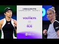 Arantxa Rus vs. Katie Volynets | 2024 Charleston Round 1 | WTA Match Highlights