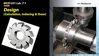 Spur Gear Calculations (Full Depth Tooth) / MCET 221 Lab 7-1 (a)