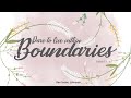 Dare to live within Boundaries | Rev Isaac Johnson | 26-07-2020 | 9.00 am