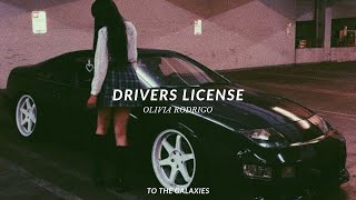 Olivia Rodrigo - Drivers License Slowed Down To Perfection  Reverb Lyrics