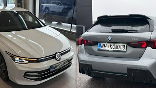 NEW Volkswagen GOLF 2025 Facelift vs  NEW BMW 1 Series 2025 - Interior comparison