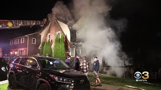 Fire Damages Delaware County Home