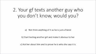 Quizzes for boyfriends and girlfriends