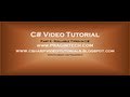 Part 6 - C# Tutorial - Nullable Types.avi