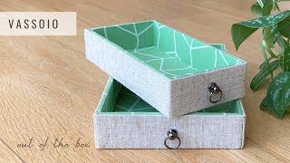 Tray very easy | DIY cartonnage | no music