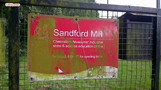 CRHnews - Flood water thunders through Sandford Mill