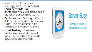 Software Testing Tutorial 9 Non functional testing types