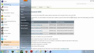 Android Development Tutorial 1 - Installing Necessary Software