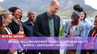 Prince William Inspires Young Leaders in South Africa - Earthshot Prize Week