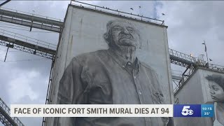Alva "Gene" Beckham - face of Fort Smith OK Foods mural - dies at age 94