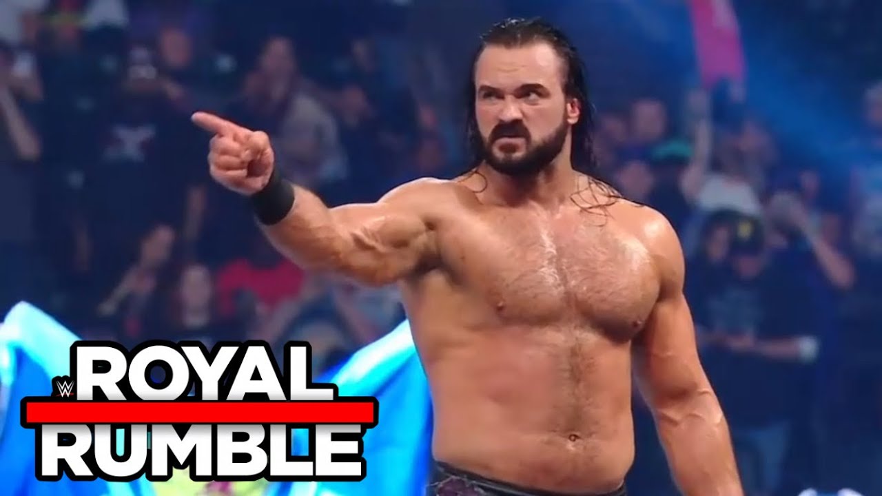 DREW MCINTYRE WINS MENS ROYAL RUMBLE 2020 - YouTube