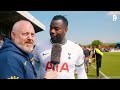 defoe hat trick as legends return amazing unseen access with spurs heroes