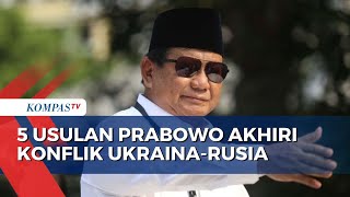 Di Forum Menhan se-ASEAN, Prabowo Usulkan 5 Hal untuk Akhiri Konflik Ukraina-Rusia