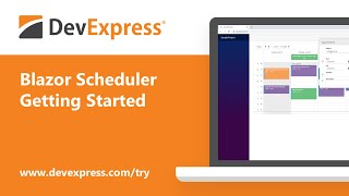 Blazor Scheduler: Get Started