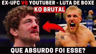 EX-UFC É NOCAUTEADO POR YOUTUBER - Jake Paul x Ben Askren: luta de Boxe