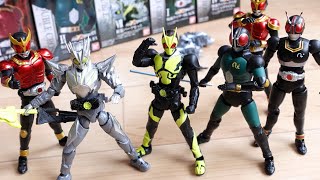 掌動XX！1個760円で塗装完成品フィギュアが入ってる！全種レビュー！ゼロワン・メタルクラスタホッパー・ブラック・BLACK RX・クウガ・ライジングマイティ 食玩