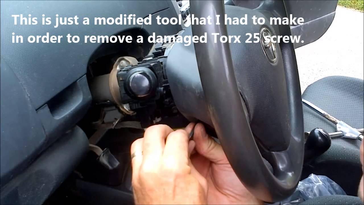 Toyota Spiral Cable Replacement - YouTube