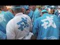 【4k】播州の秋祭り 高砂神社 戎町 宮入 例大祭 2023年10月11日