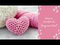 How to Crochet an Amigurumi Heart, Heart Crochet Pattern, How to Crochet a Heart