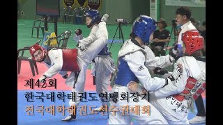 제42회 한국대학태권도연맹회장기 전국대학태권도선수권대회