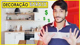 10 DECORAÇÕES BARATAS - COMO DECORAR GASTANDO POUCO