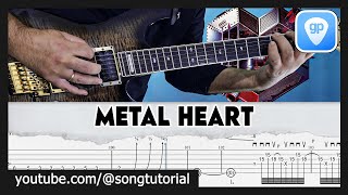 Accept | Metal Heart | TAB | Guitar Cover | Lesson