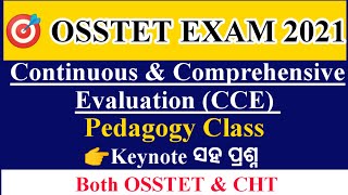 CCE Keynotes with Questions||Osstet and contract teacher||pedagogy class||osstet and CHT class