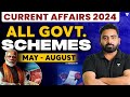 All Government Schemes Explained | Scheme Current Affairs | Current Affairs 2024 | By Abhijeet Sir