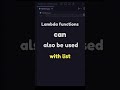Python Lambda function?? 🤔 #shorts #python #coding