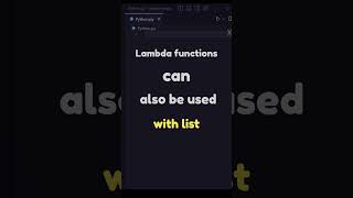 Python Lambda function?? 🤔 #shorts #python #coding