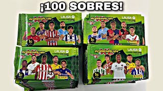 Abrí 100 SOBRES de ADRENALYN XL 2024/25 *ESPECTACULAR*