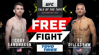 UFC APEX Banger: TJ Dillashaw vs Cory Sandhagen | FREE FIGHT