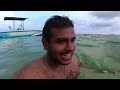 travel vlog madiha beach impressed by the first bath with english subtitles matara adventure