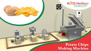 Potato Chips Making Machine | Chips Making Machine | Potato Chips | Potato Chips Machine