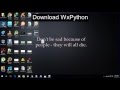 wxPython tutorial 2: Download and Install wxPython