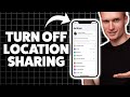 How To Turn Off Location Sharing On iPhone 2026 (Step-By-Step Tutorial)